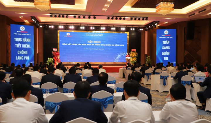 Năm 2025, Tổng công ty Phát điện 2 hoàn thành vượt kế hoạch đề ra