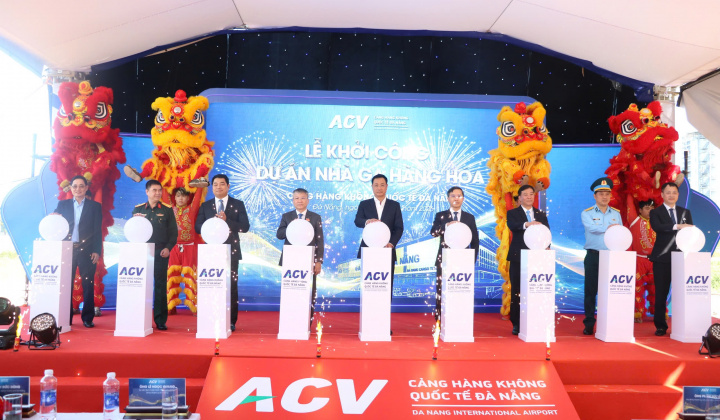 Khởi công dự án Nhà ga hàng hóa mới tại Cảng hàng không quốc tế Đà Nẵng