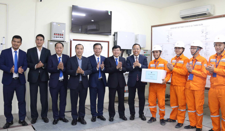 Thứ trưởng Nguyễn Hoàng Long kiểm tra công tác chuẩn bị bảo đảm cung cấp điện trong thời gian Đại hội XIV của Đảng