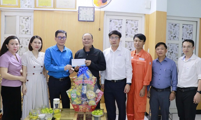 Công đoàn EVNGENCO3: Thăm hỏi, động viên người lao động dịp Tết 2026