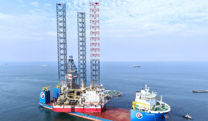 PV Drilling (PVD): Giàn khoan PV DRILLING IX về đến Việt Nam, sẵn sàng đưa vào khai thác