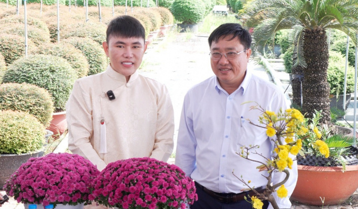 Đưa hoa Tết từ nhà vườn lên sàn thương mại điện tử