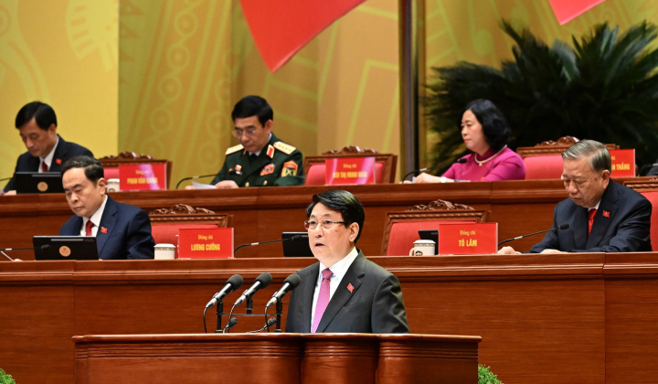 Toàn văn Diễn văn khai mạc của Chủ tịch nước Lương Cường tại Đại hội XIV của Đảng