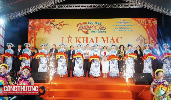 Đà Nẵng khai mạc Hội chợ Xuân 2026, mở đầu chuỗi xúc tiến thương mại trong năm mới