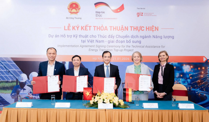 Việt Nam - Đức mở rộng hợp tác về chuyển dịch năng lượng