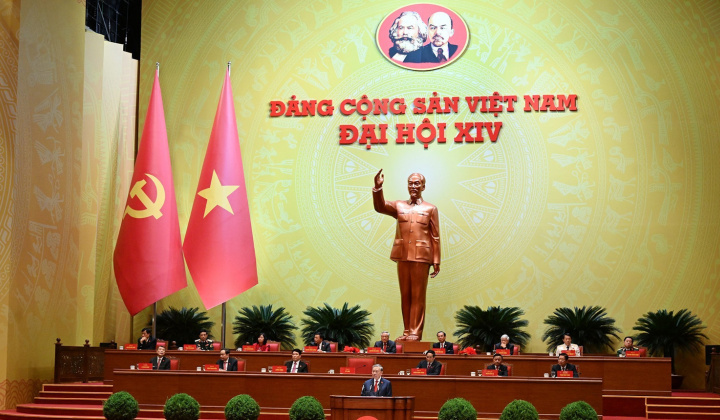 Thông báo về điện mừng Đại hội XIV của Đảng