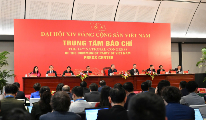 Tổng Bí thư Tô Lâm chủ trì Họp báo quốc tế công bố kết quả Đại hội XIV