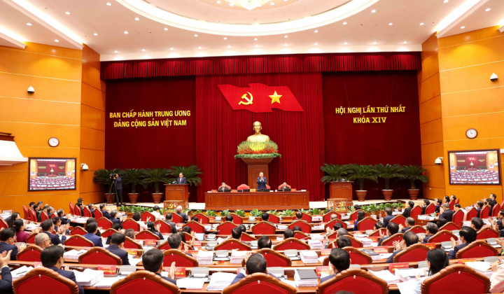 Kết quả bầu Bộ Chính trị, Tổng Bí thư, Ban Bí thư Trung ương khóa XIV