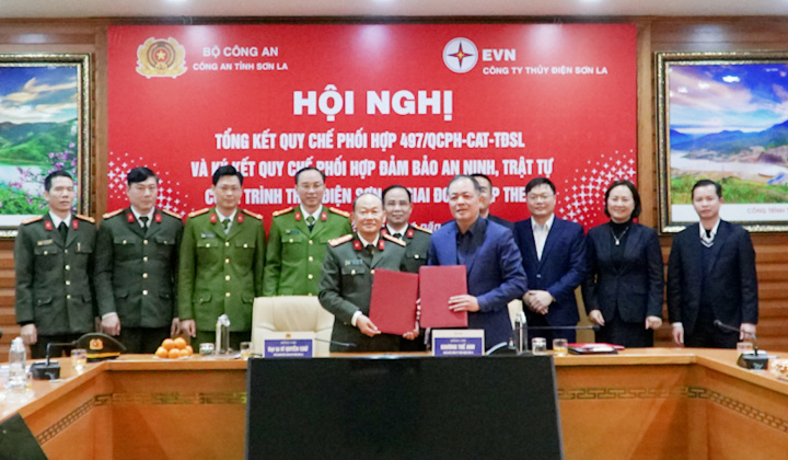 Giữ vững an ninh, an toàn công trình Thủy điện Sơn La