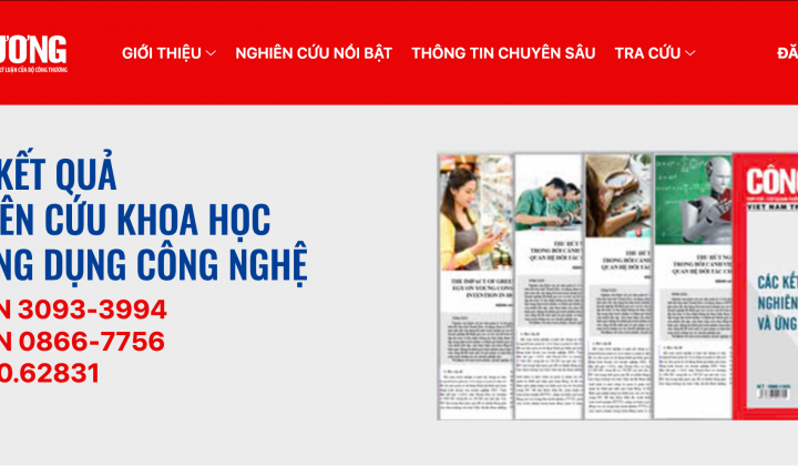 Thư mời báo giá về việc cung cấp dịch vụ in ấn phẩm Tạp chí Công Thương - Các kết quả nghiên cứu khoa học và ứng dụng công nghệ