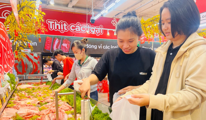 GO! bán thịt heo tươi không lợi nhuận, góp phần bình ổn thị trường trong Tết Nguyên Đán Bính Ngọ 2026
