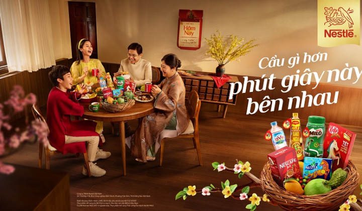 Nestlé Việt Nam lan tỏa thông điệp "Trân quý từng khoảnh khắc sum vầy" trong dịp Tết 2026