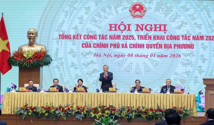 Tổng kết công tác năm 2025 và triển khai nhiệm vụ năm 2026 của Chính phủ và chính quyền địa phương