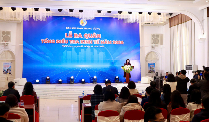 Ra quân Tổng điều tra kinh tế năm 2026: Nhận diện thực trạng phát triển của các cơ sở kinh tế trên cả nước
