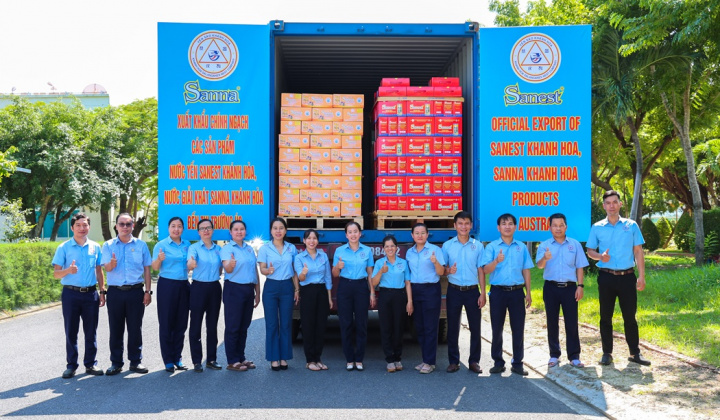 Yến sào Khánh Hòa đưa nước yến Sanest, nước giải khát Sanna sang thị trường Úc