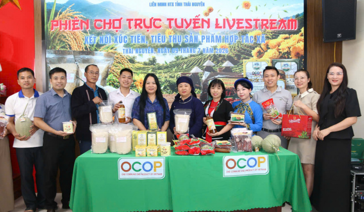 Thái Nguyên sẵn sàng cho Ngày hội kết nối cung - cầu sản phẩm OCOP năm 2026