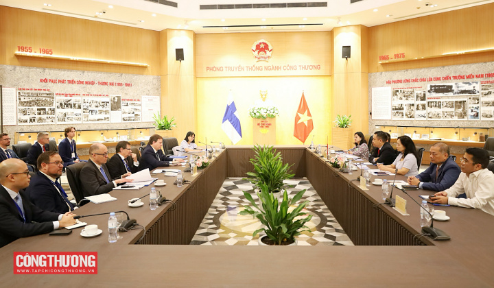 Thứ trưởng Nguyễn Việt Sơn: Tăng cường kết nối doanh nghiệp Việt Nam - Phần Lan, khai thác hiệu quả EVFTA