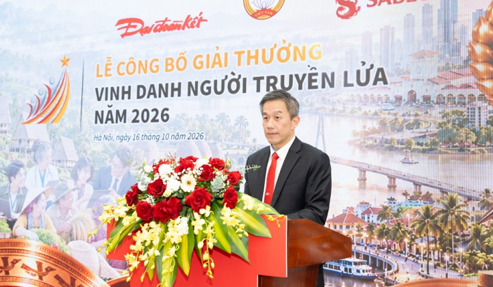 SABECO đồng hành lan tỏa những “Người truyền lửa” vì cộng đồng năm 2026