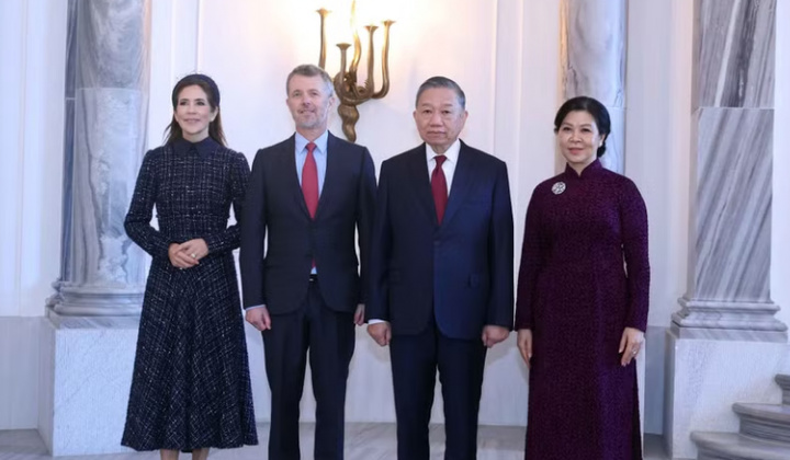 Tổng Bí thư, Chủ tịch nước Tô Lâm hội kiến Nhà vua Frederik X