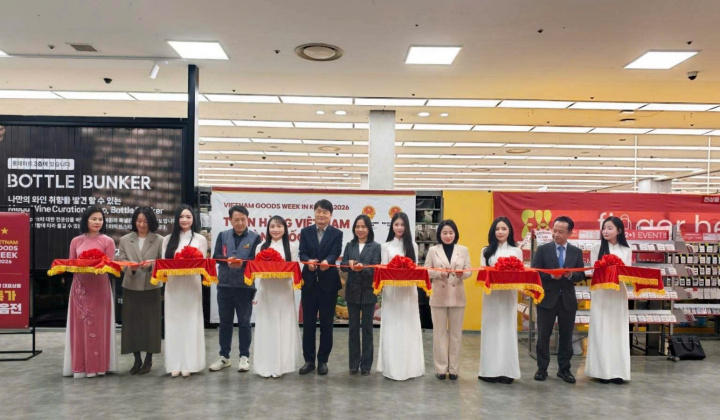Khai mạc Tuần hàng Việt Nam tại hệ thống LOTTE Mart Hàn Quốc