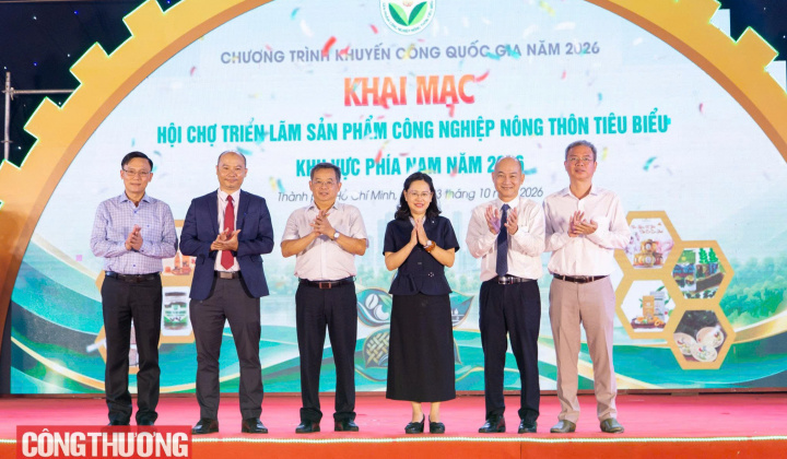 Hội chợ công nghiệp nông thôn phía Nam: Mở rộng thị trường, tăng cường liên kết