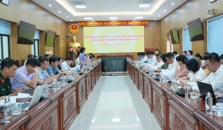 Rà soát chuẩn bị chu đáo, chuyên nghiệp cho Hội nghị ISOM APEC 2027 tại Gia Lai