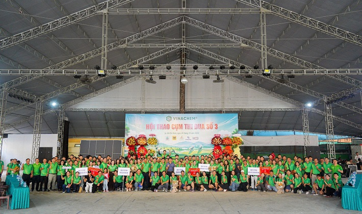 Hội thao Cụm thi đua số 3 - Vinachem 2026: Sôi nổi tranh tài, lan tỏa tinh thần đoàn kết
