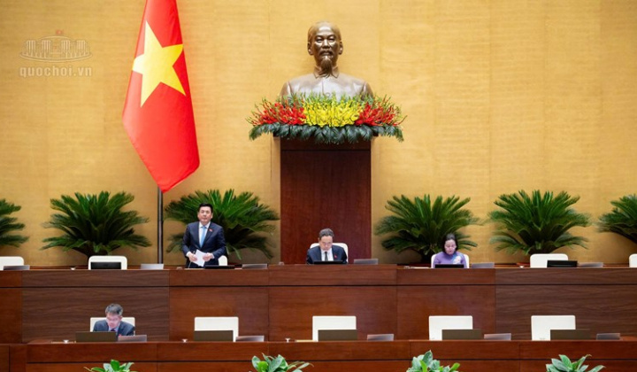 Ngày 26/10, Quốc hội làm việc, thảo luận về các dự án Luật thuộc các lĩnh vực An ninh dữ liệu, định danh điện tử, xử lý vi phạm hành chính