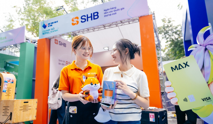 SHB khuấy động Sóng Festival với trải nghiệm tài chính số dành cho giới trẻ