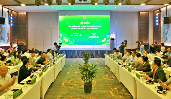 Thêm hướng tiếp cận trong giảm phát thải hướng đến Net Zero từ các công nghệ thu giữ, sử dụng và lưu trữ CO₂
