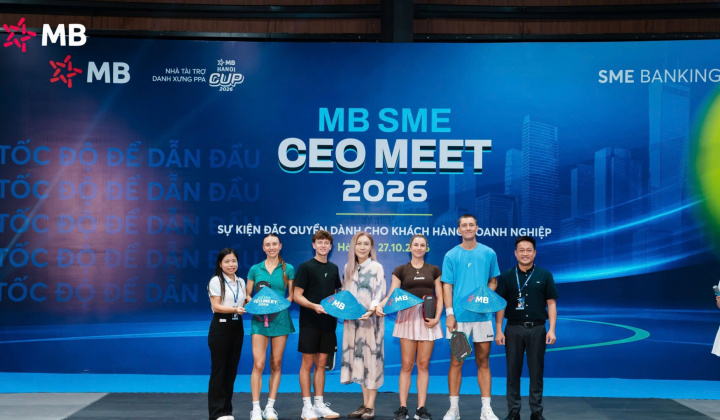 MB SME mang đặc quyền kết nối những người dẫn đầu trên sân đấu và thương trường