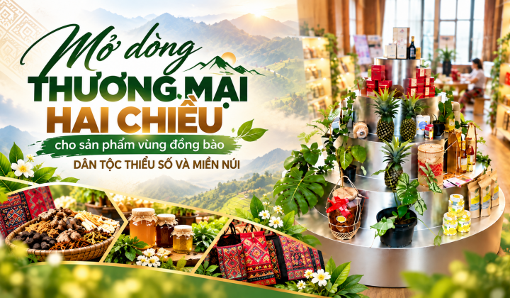 [eMagazine] Mở dòng thương mại hai chiều cho sản phẩm vùng đồng bào dân tộc thiểu số và miền núi