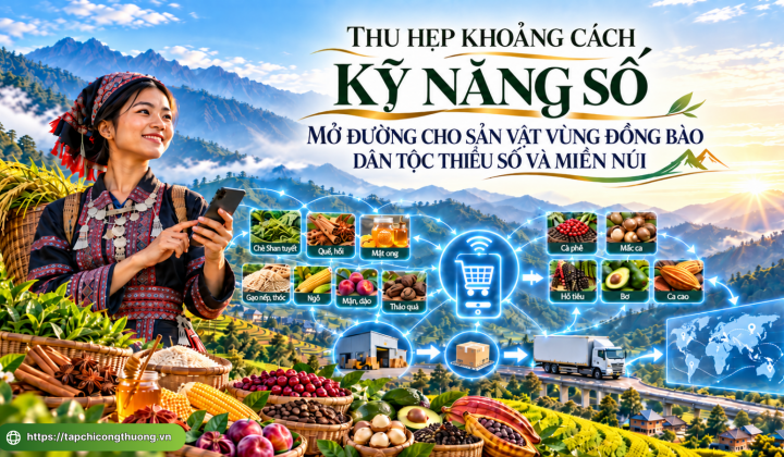 [Emagazine] Thu hẹp khoảng cách kỹ năng số, mở đường cho sản vật vùng đồng bào dân tộc thiểu số và miền núi