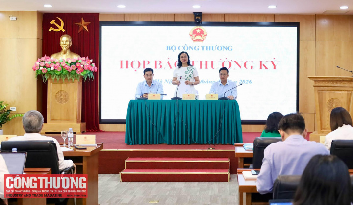 Bộ Công Thương tổ chức Họp báo thường kỳ Quý III năm 2026
