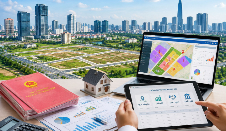 Hoàn thiện pháp luật về ứng dụng công nghệ trong quản trị thông tin đất đai gắn với bồi thường về đất