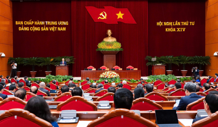Thông cáo báo chí về ngày làm việc thứ tư và bế mạc Hội nghị Trung ương 4 khoá XIV