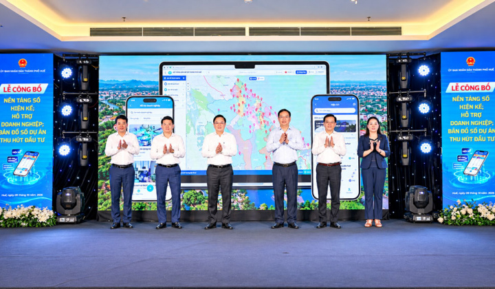 Thành phố Huế đưa vào vận hành ba nền tảng số phục vụ người dân, doanh nghiệp và nhà đầu tư