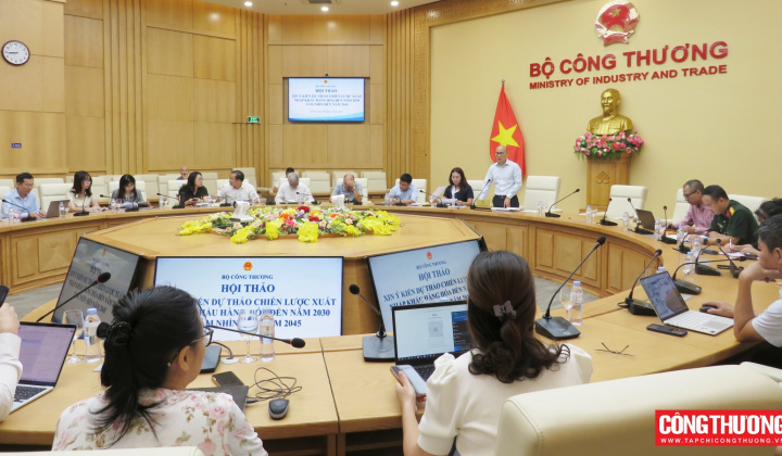 Hoàn thiện Chiến lược mới, tạo động lực cho xuất nhập khẩu bứt phá và phát triển bền vững trong giai đoạn mới