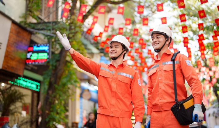 Dịch vụ điện vẫn được bảo đảm trong dịp Tết Nguyên đán Bính Ngọ 2026