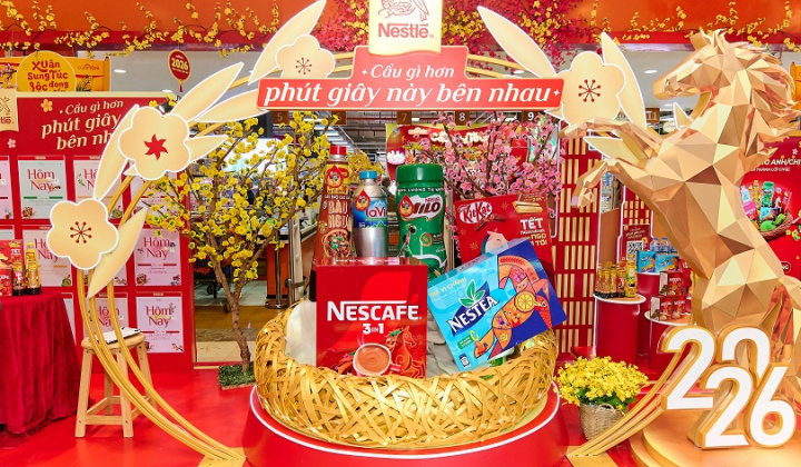 Nestlé Việt Nam lan tỏa thông điệp Tết 2026: Khi Tết là những khoảnh khắc sum vầy bên nhau