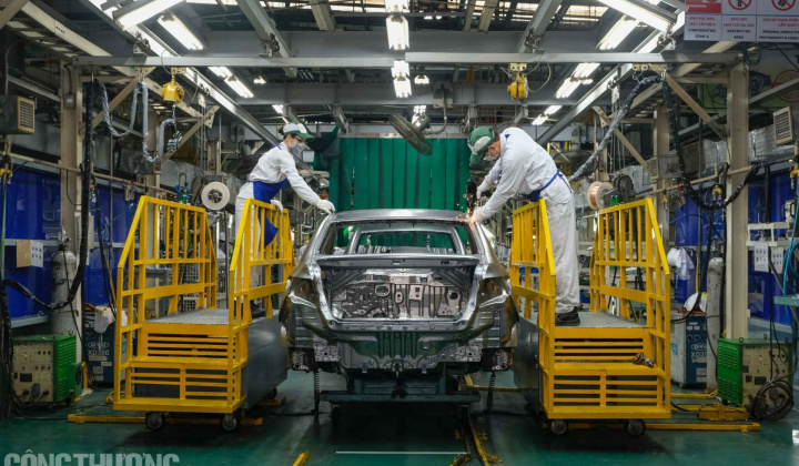 Sản xuất công nghiệp tháng đầu năm tăng trưởng khả quan