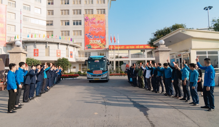 Những chuyến xe Xuân từ Gia đình Thợ Mỏ Thống Nhất