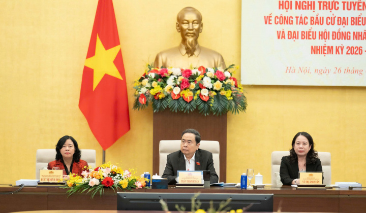 Hội nghị toàn quốc triển khai công tác bầu cử đại biểu Quốc hội khóa XVI và đại biểu HĐND các cấp nhiệm kỳ 2026 - 2031