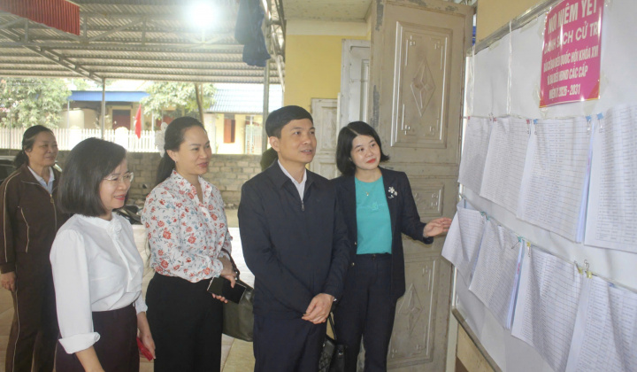 Thái Nguyên kiểm tra, giám sát công tác bầu cử đại biểu Quốc hội khóa XVI và đại biểu HĐND các cấp, nhiệm kỳ 2026 - 2031