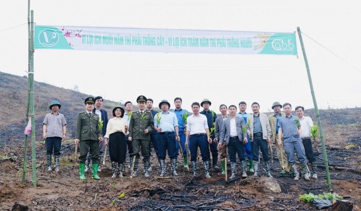 VINAPACO ra quân trồng cây đầu Xuân Bính Ngọ 2026