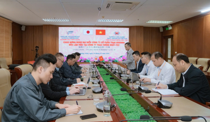 Than Thống Nhất - Kushiro: Hướng tới khai thác than bền vững năm 2026