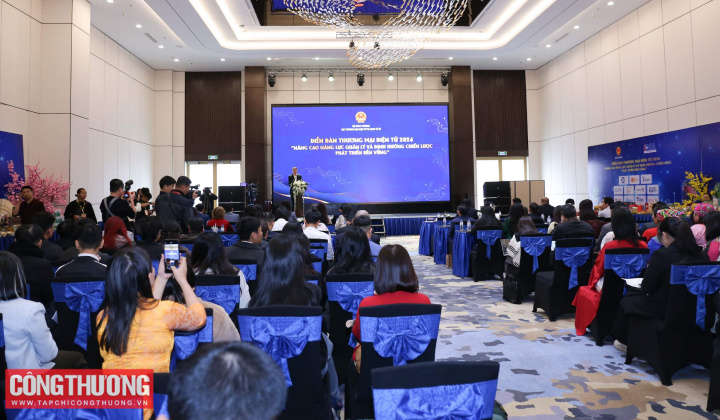 Củng cố năng lực thực thi, tạo nền tảng phát triển thương mại điện tử bền vững