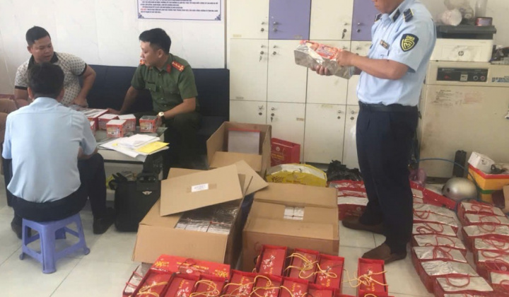 Vĩnh Long: Xử phạt hộ kinh doanh pháo hoa không đủ điều kiện theo quy định