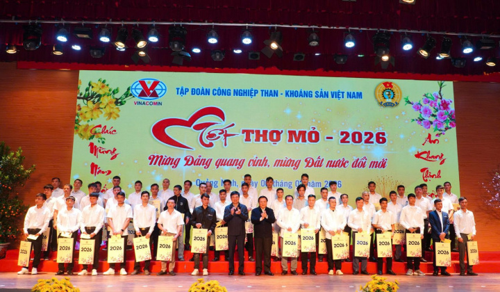 Tết thợ mỏ năm 2026: “Mừng Đảng quang vinh - Mừng đất nước đổi mới”