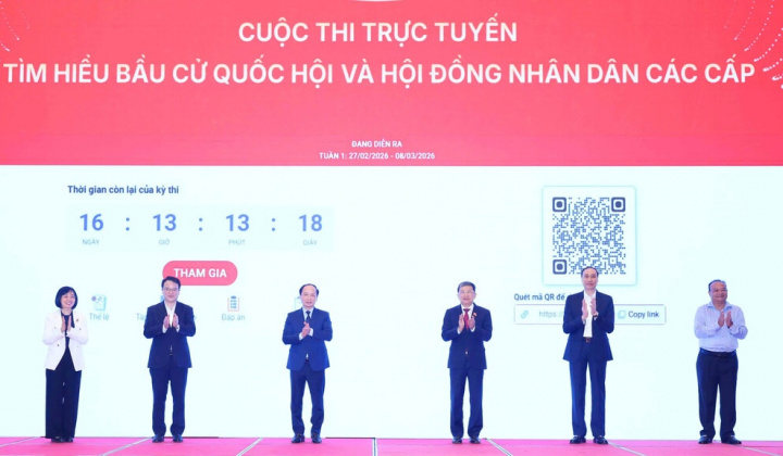 Phát động Cuộc thi trực tuyến tìm hiểu bầu cử Quốc hội và Hội đồng nhân dân các cấp